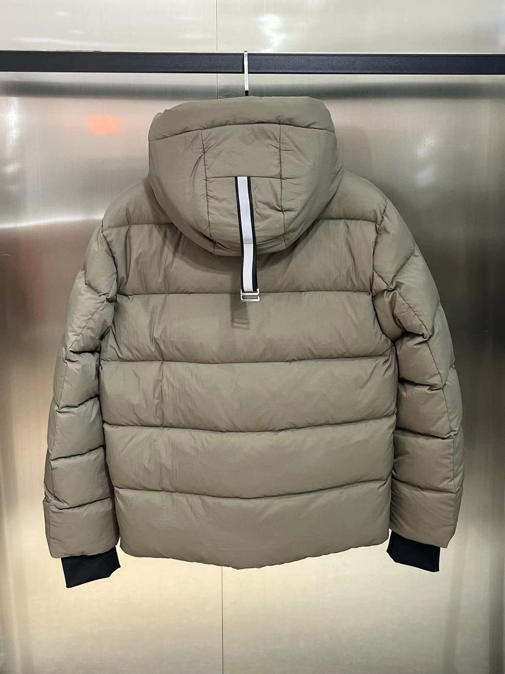 Canada Goose Hooded Quilted Puffer Jacket — back