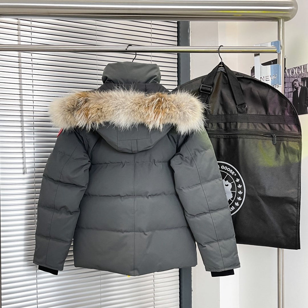 Canada Goose Fur-Trim Hood Puffer Jacket — back