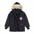 Canada Goose Hooded Fur-Trim Puffer Jacket — front