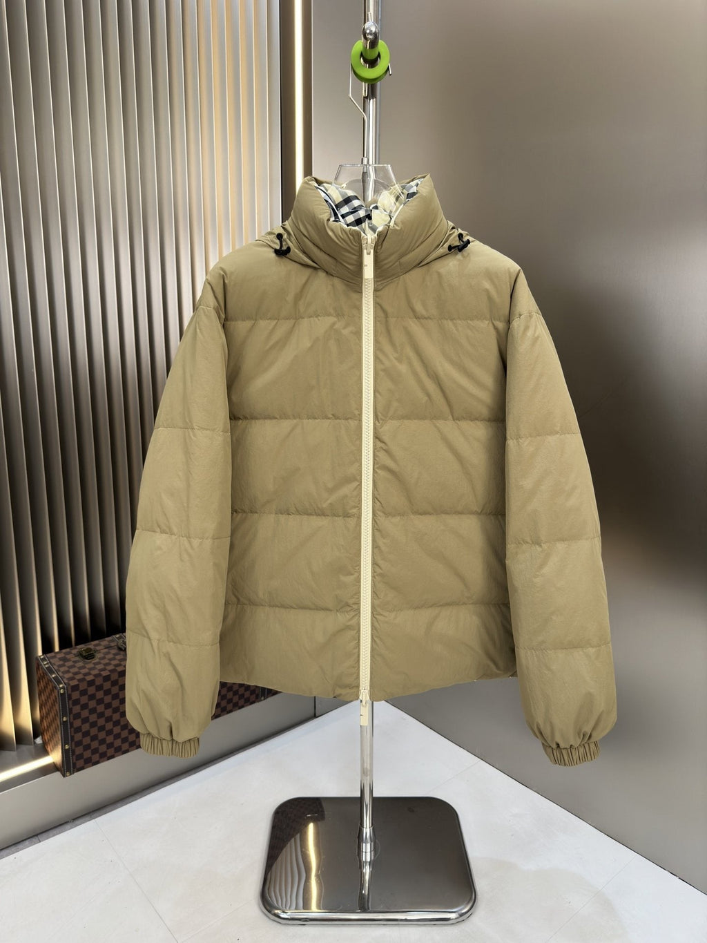 Burberry Reversible Hooded Puffer Jacket — hero