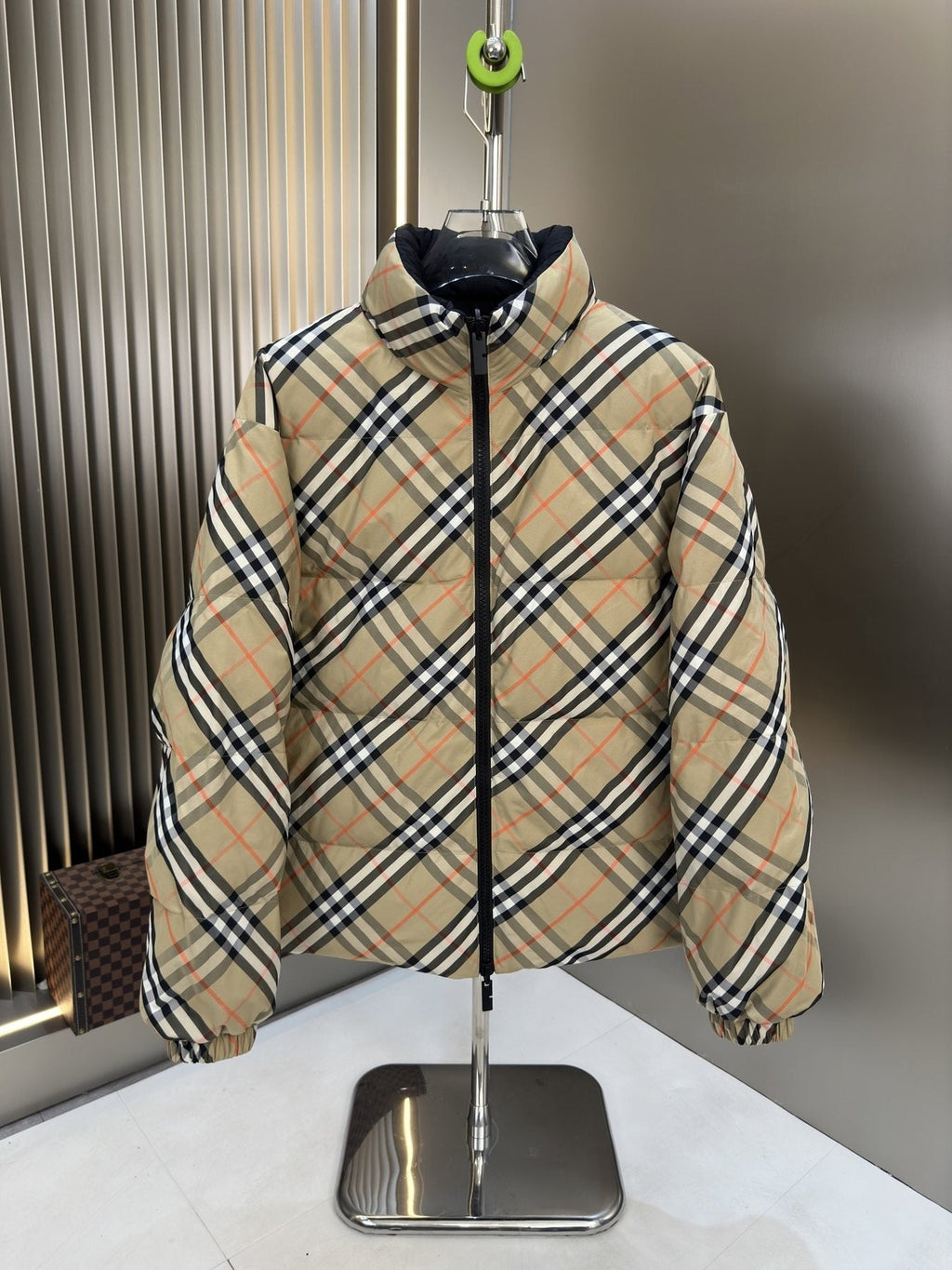 Burberry Reversible Hooded Puffer Jacket — front