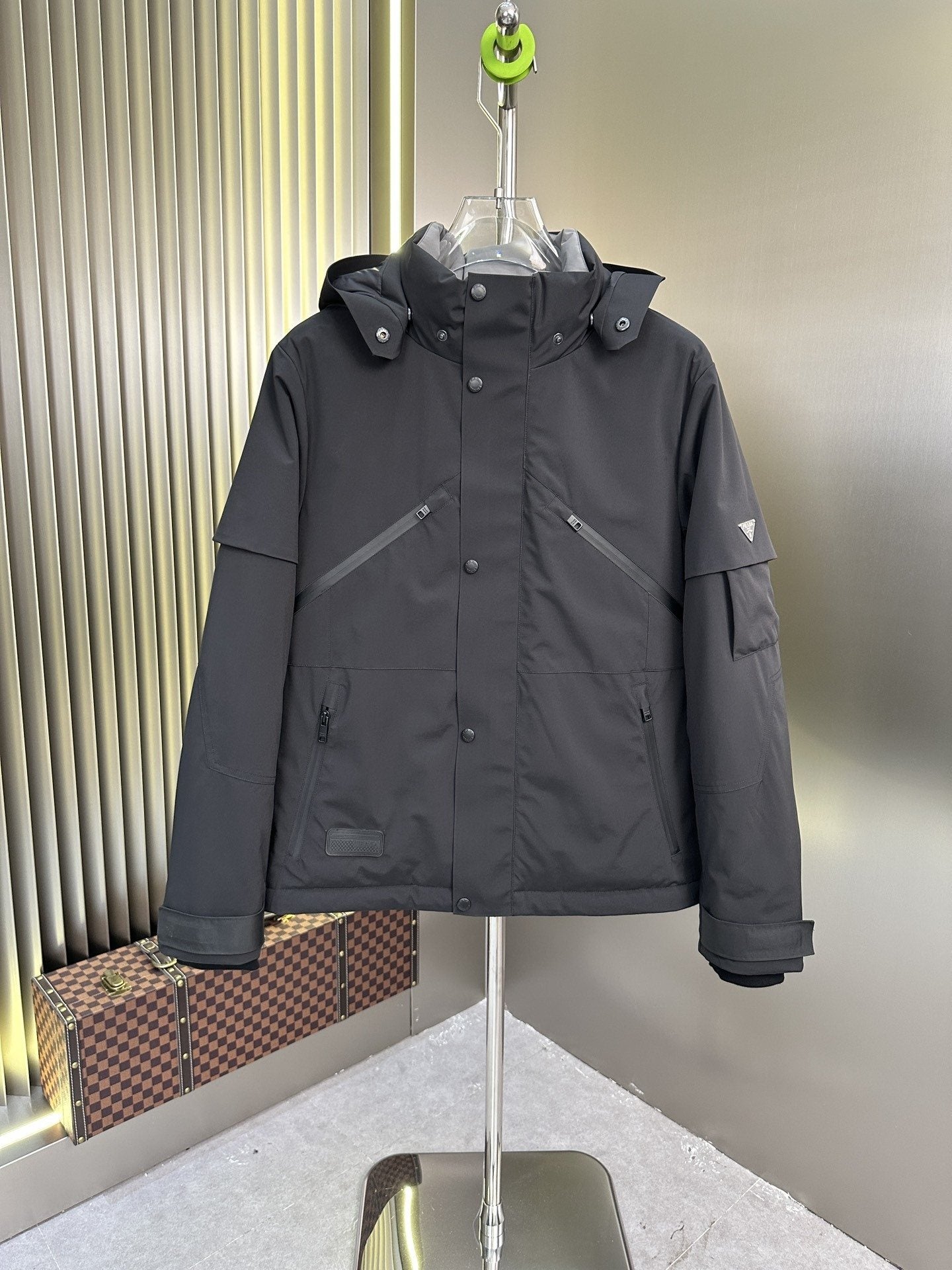 Prada Hooded Technical Jacket — hero