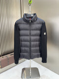 Moncler Quilted Hybrid Puffer Jacket — hero