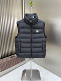 Moncler Quilted Stand-Collar Down Vest — hero