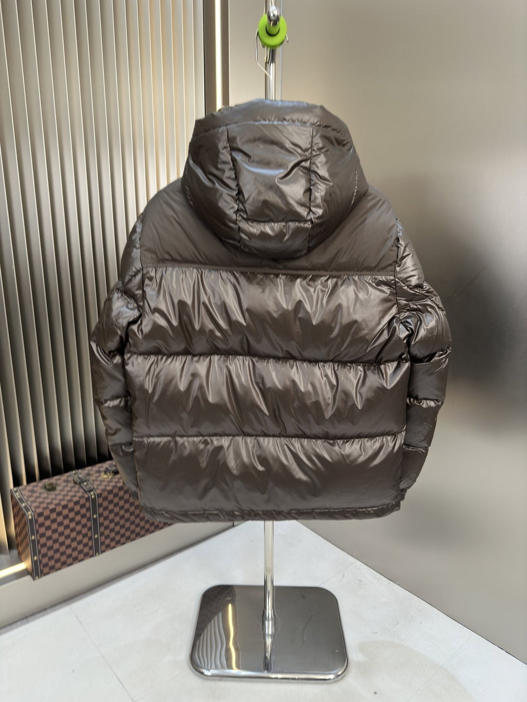 Burberry Hooded Quilted Puffer Jacket — back