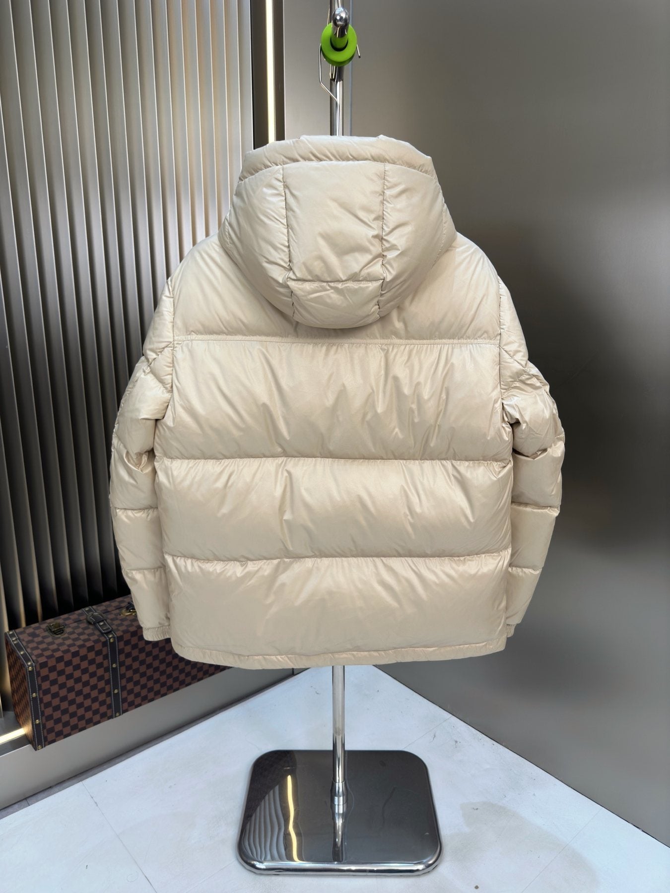 Burberry Hooded Quilted Puffer Jacket — back