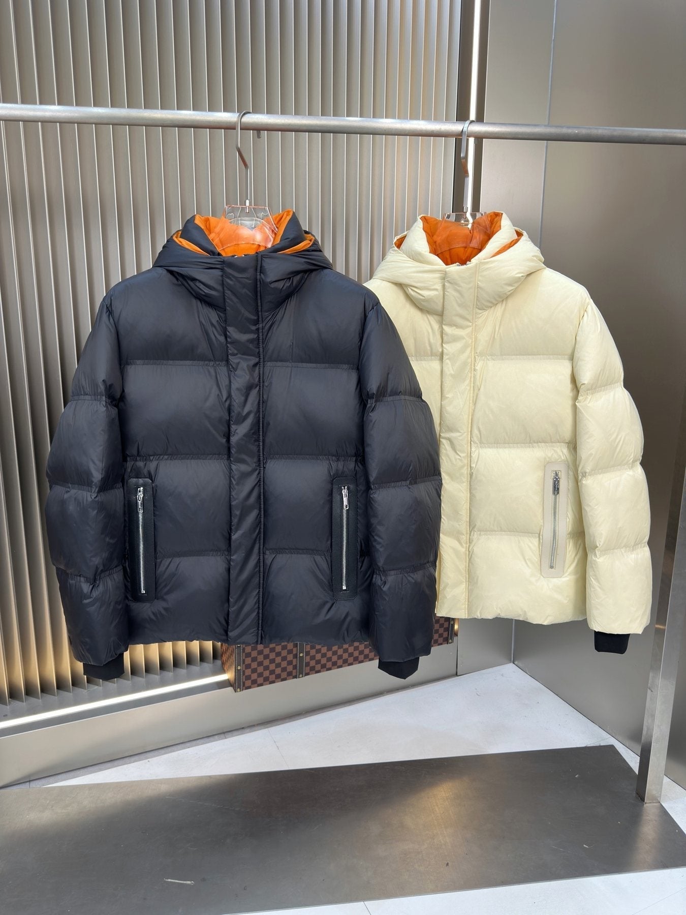 Zegna Hooded Quilted Puffer Coat — comparison
