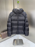 Dior Tonal Monogram Hooded Puffer Jacket — hero