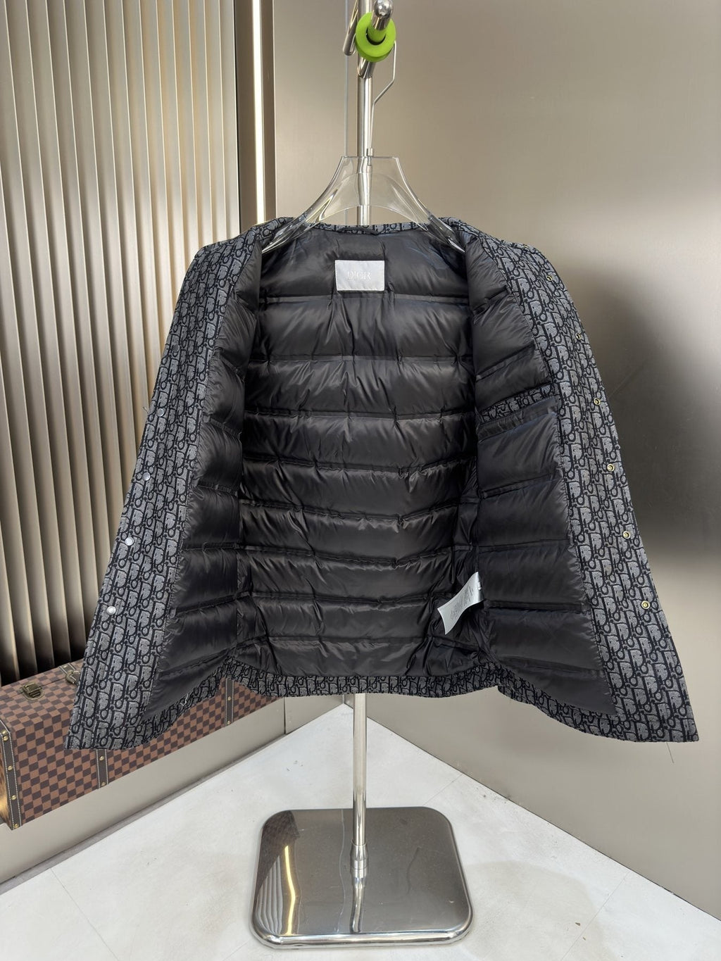 Dior Monogram Quilted Jacket — detail