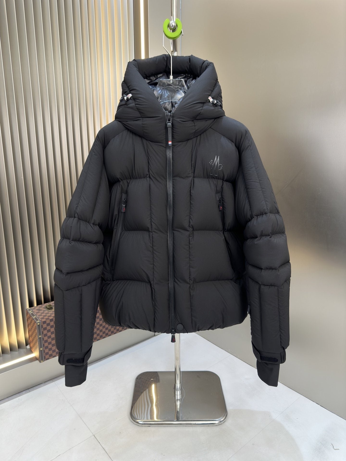 Moncler Quilted Hooded Puffer Coat — hero