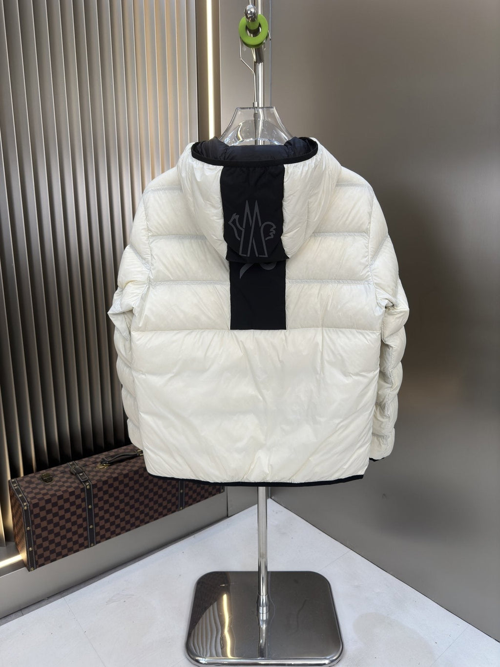 Moncler Hooded Reversible Puffer Coat — back