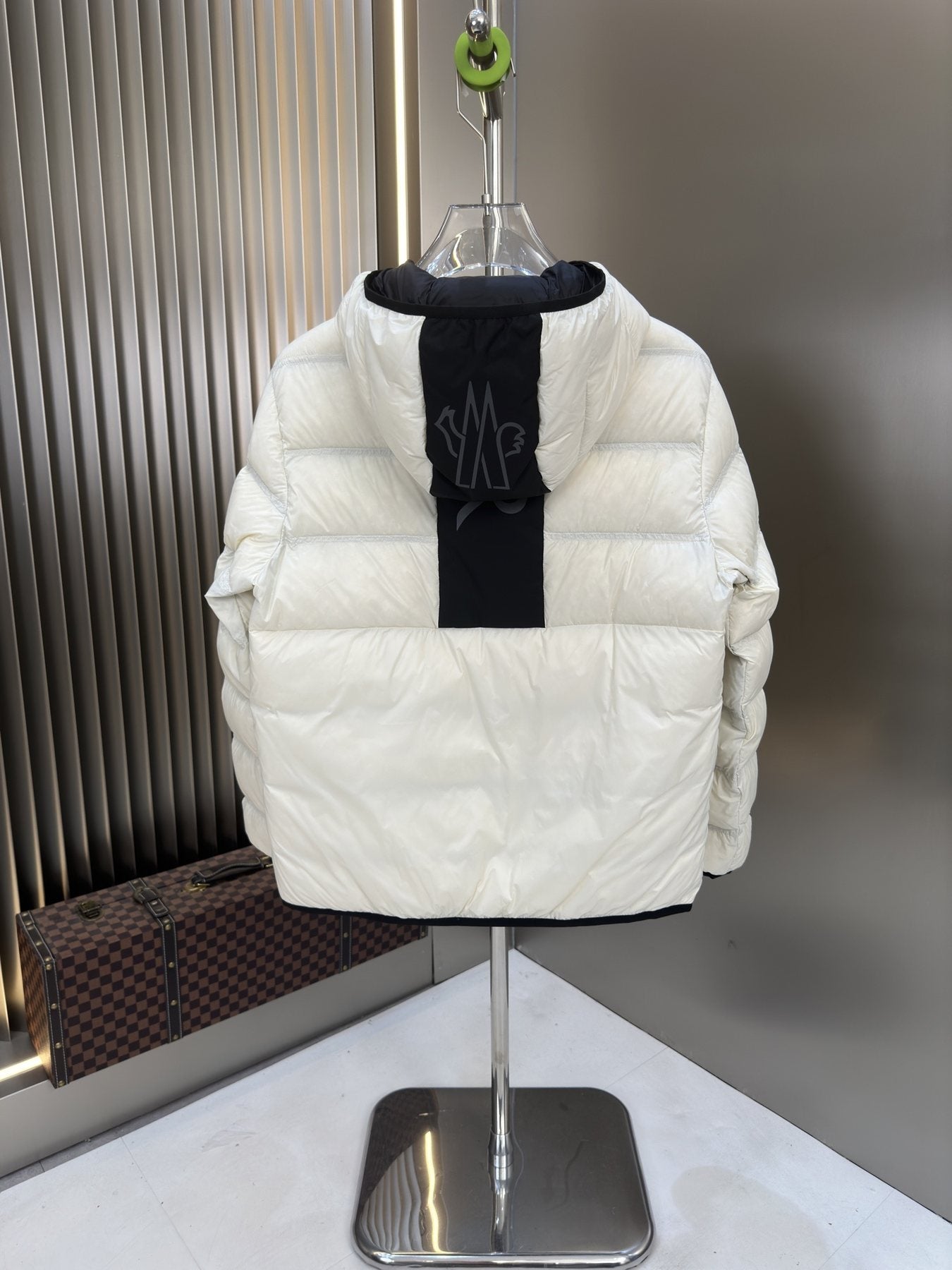 Moncler Hooded Reversible Puffer Coat — back