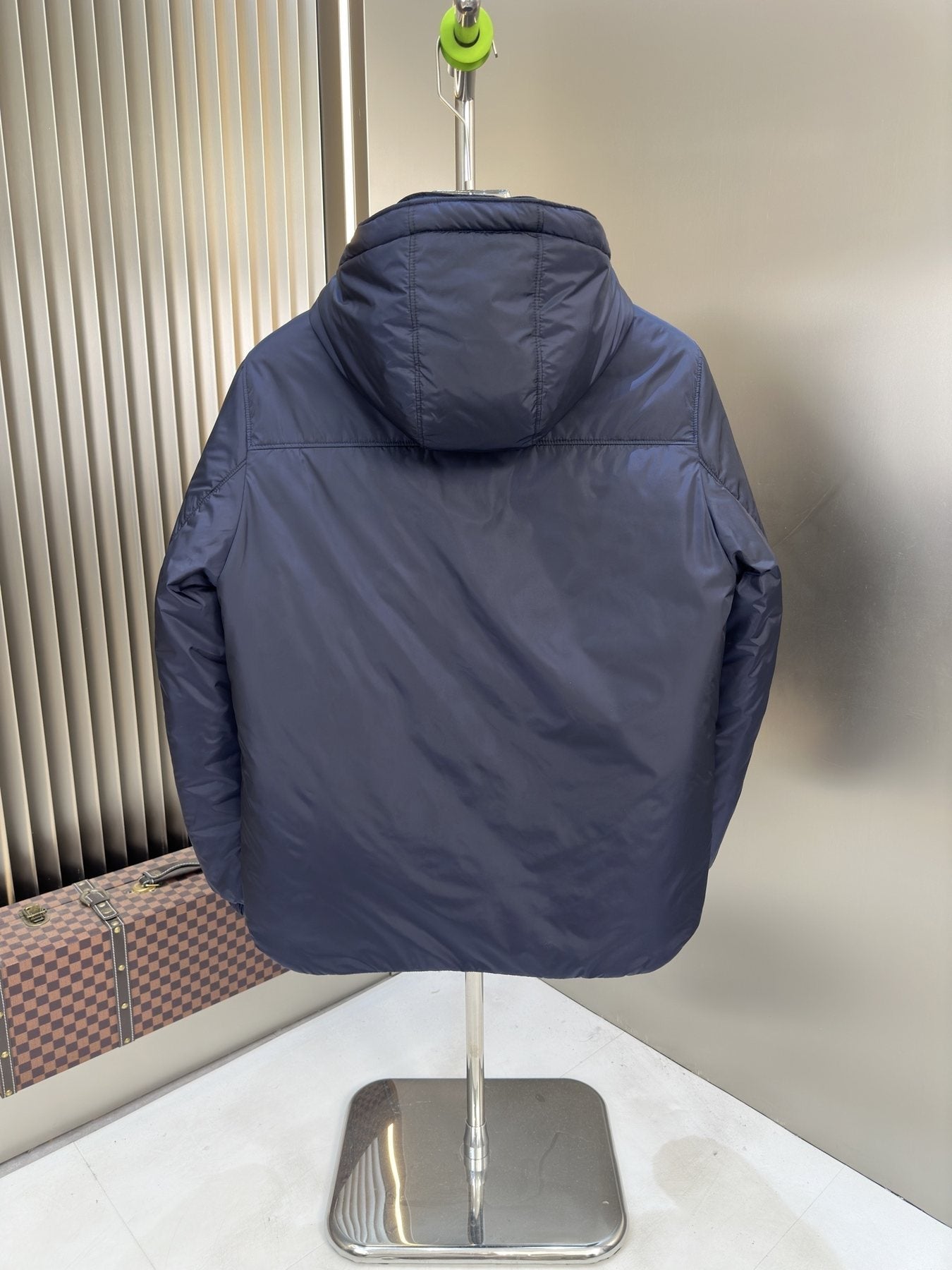 Prada Reversible Hooded Padded Jacket — back