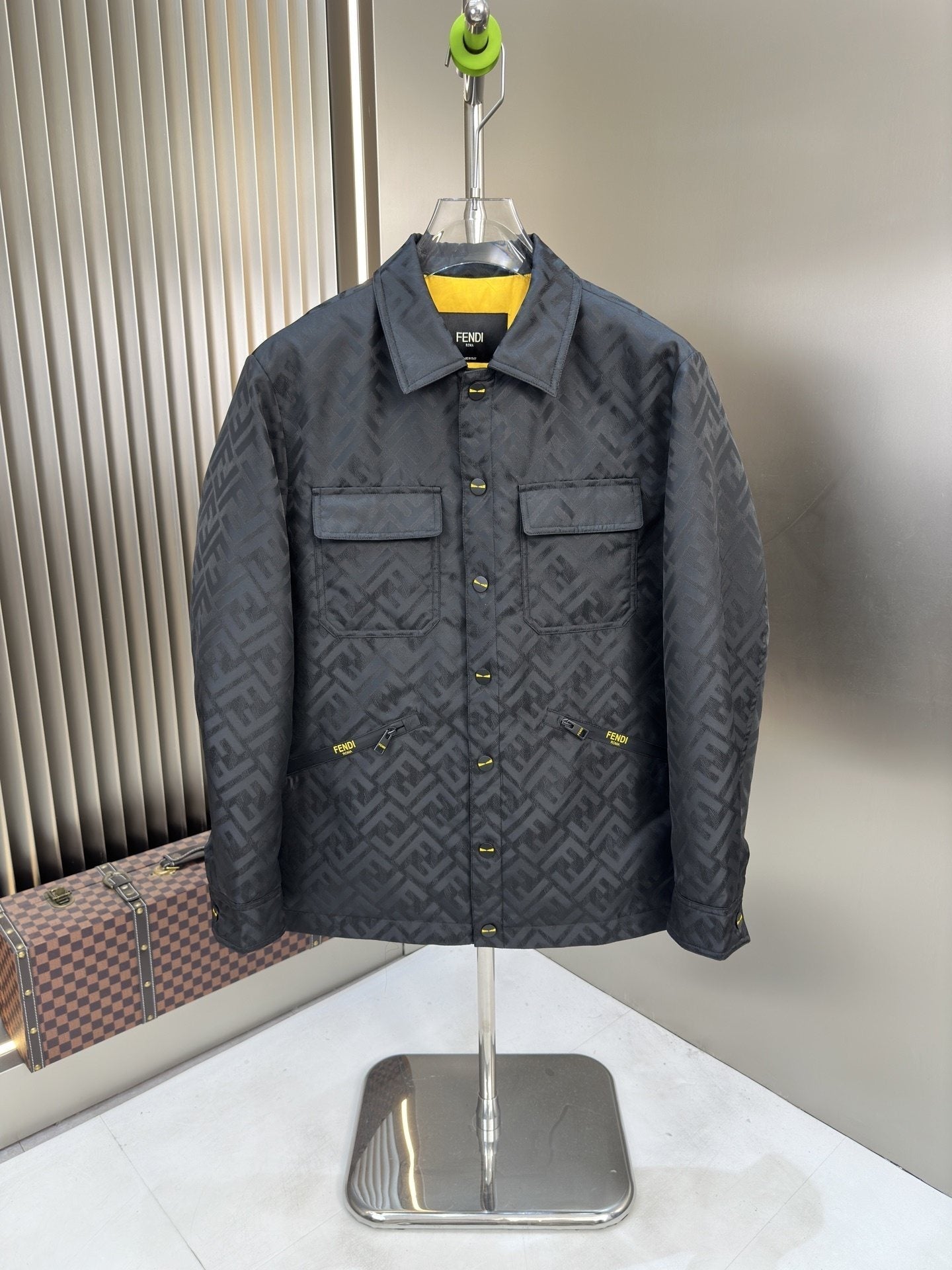 Fendi Quilted Monogram Jacket — hero