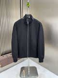 Prada Navy Zip-Front Jacket — hero