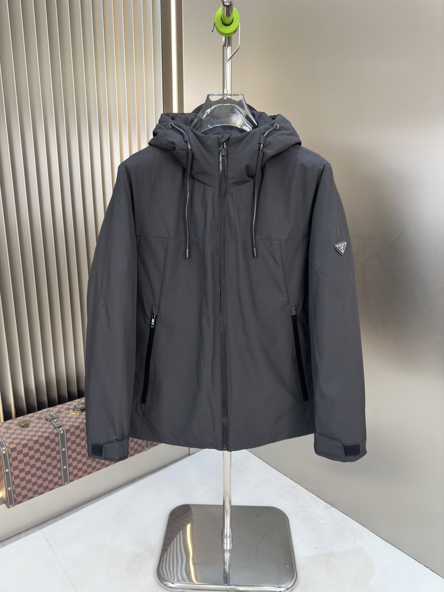 Prada Hooded Puffer Jacket — hero