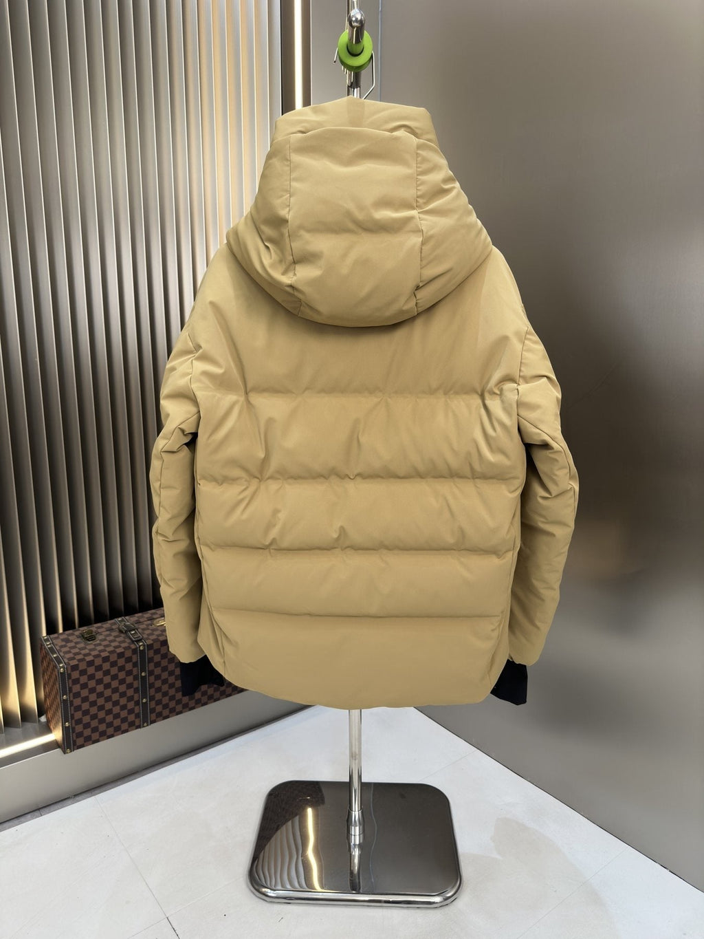 Moncler Hooded Puffer Coat — back