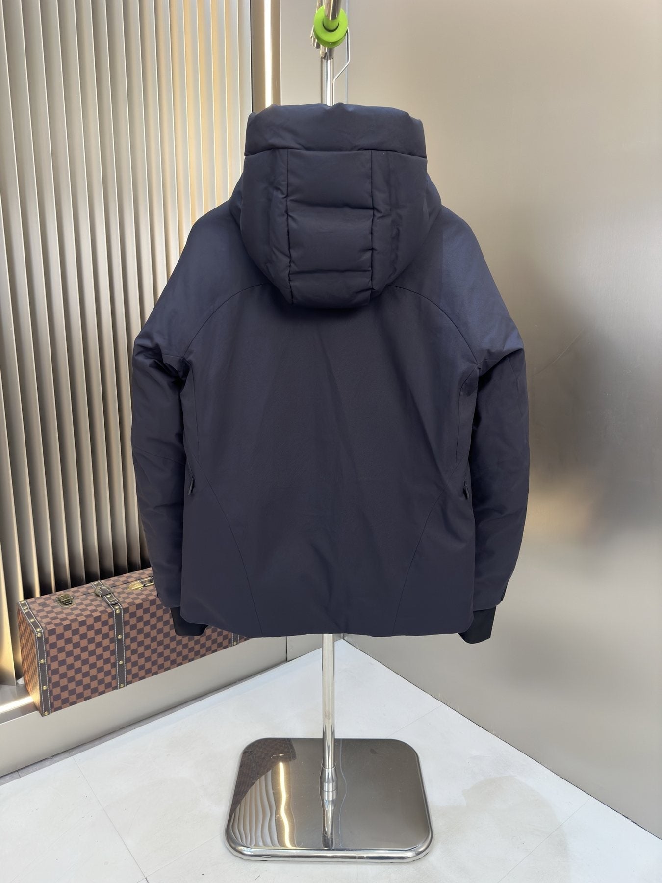 Moncler Hooded Puffer Coat — back