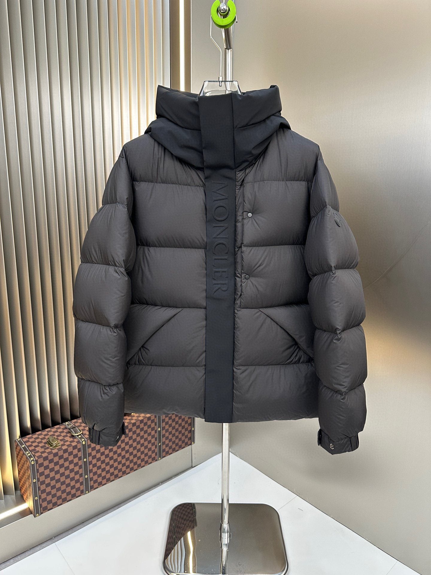 Moncler Hooded Quilted Puffer Coat — hero