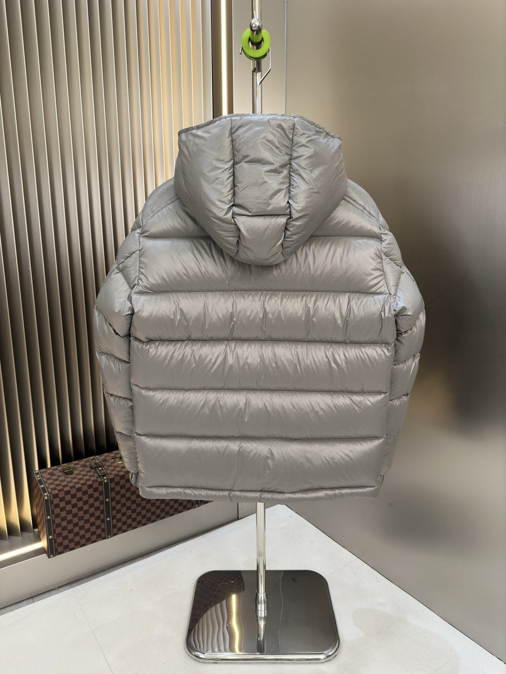 Moncler Hooded Quilted Puffer Coat — back