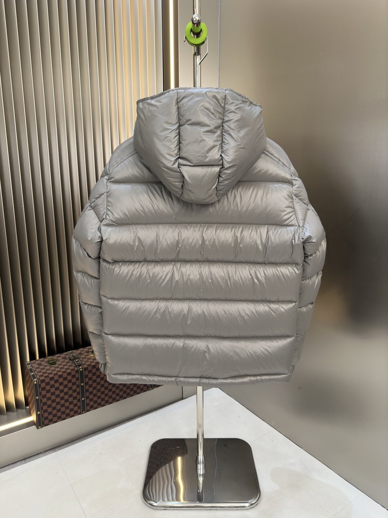 Moncler Hooded Quilted Puffer Coat — back