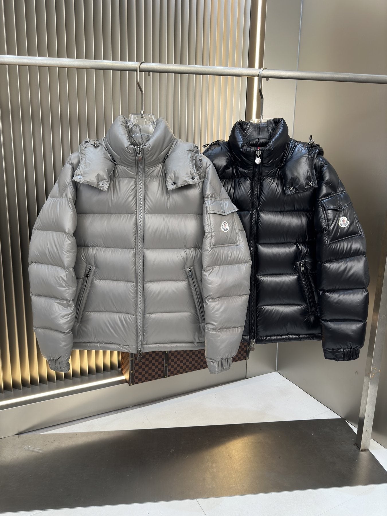 Moncler Hooded Quilted Puffer Coat — comparison
