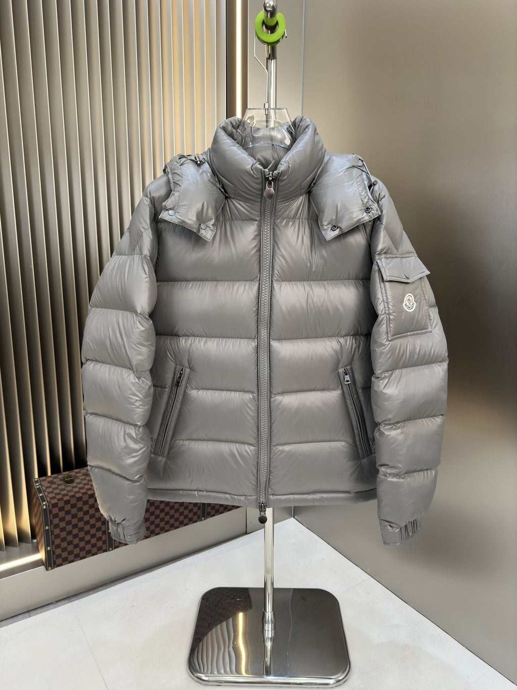 Moncler Hooded Quilted Puffer Coat — hero