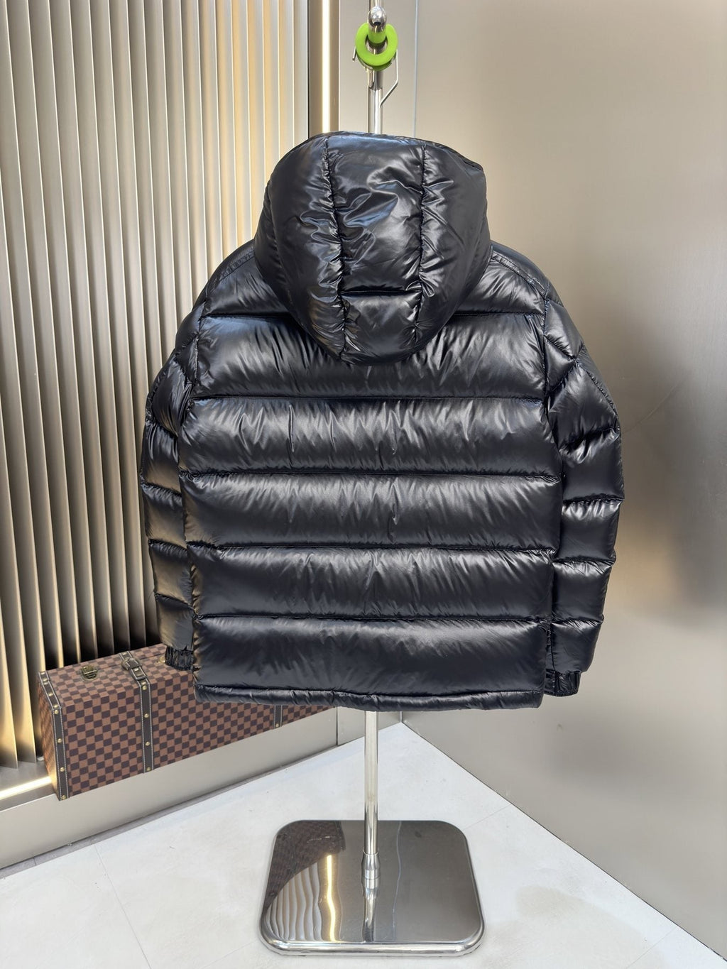 Moncler Hooded Quilted Puffer Coat — back