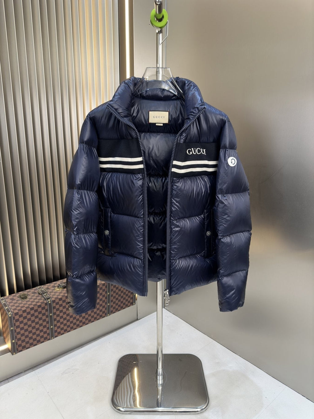 Gucci Quilted Puffer Jacket — detail