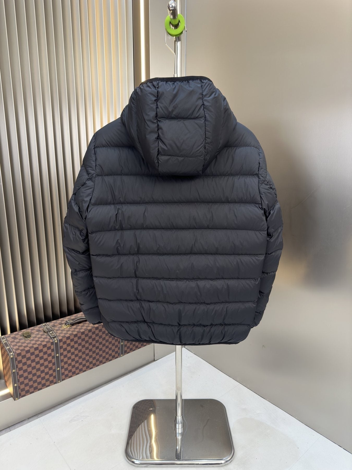 Men Moncler coat Hooded Quilted Puffer Jacket — back