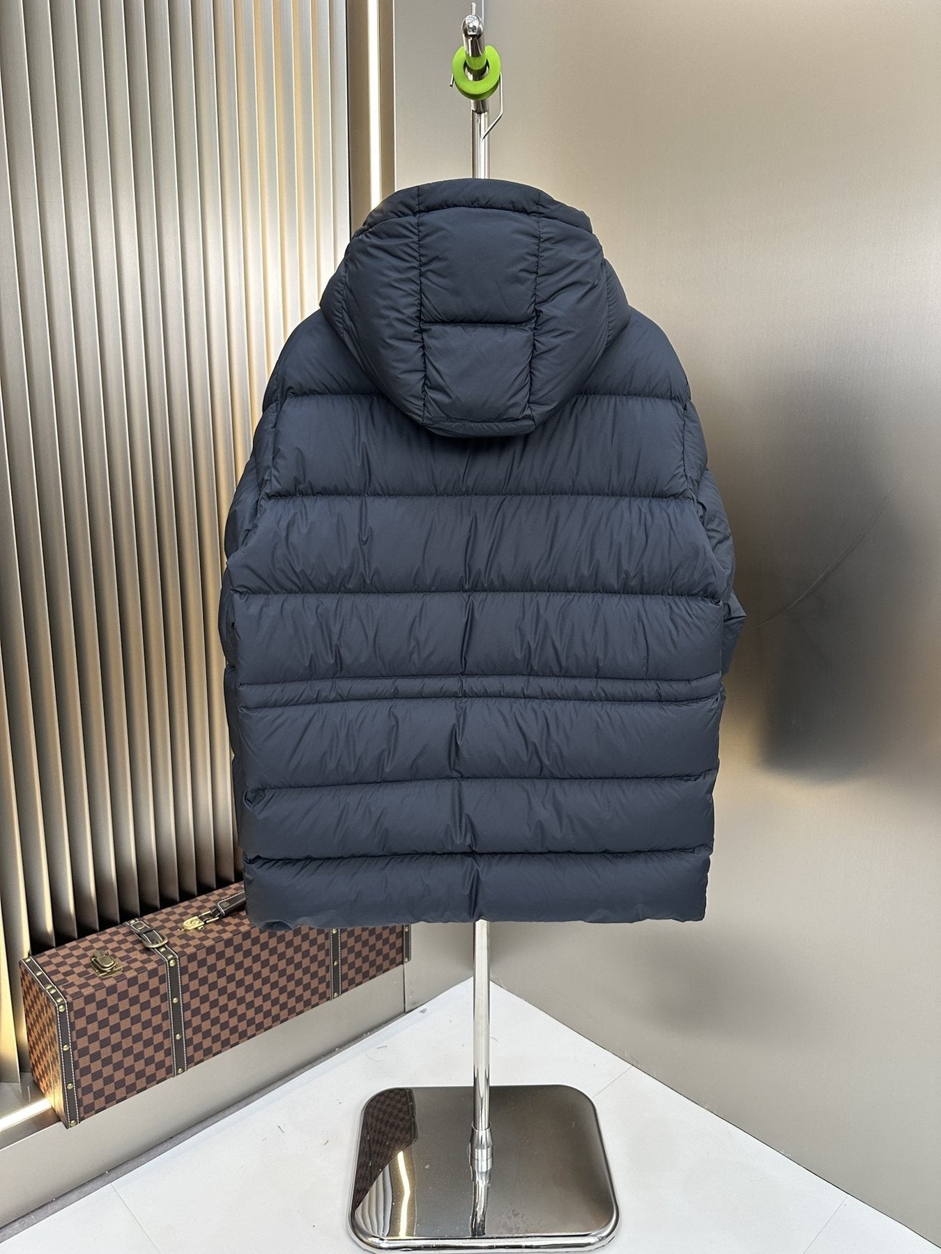 Men Moncler coat Hooded Quilted Puffer Jacket — back