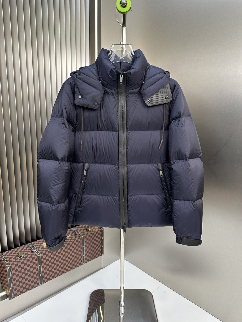 Zegna Hooded Quilted Puffer Coat — hero