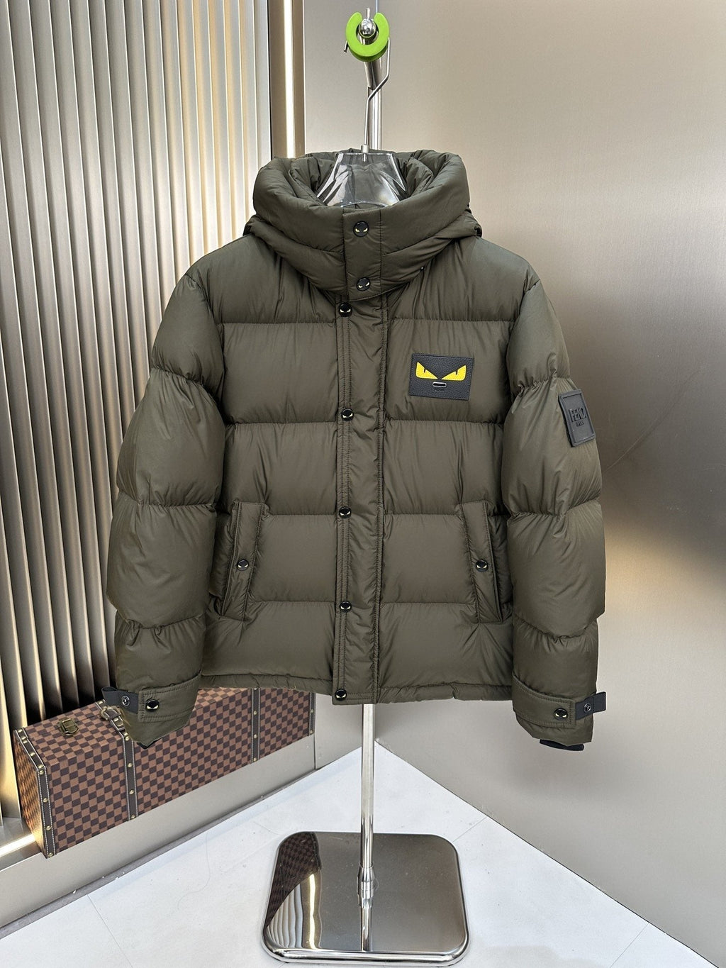 Fendi Hooded Quilted Puffer Jacket — hero