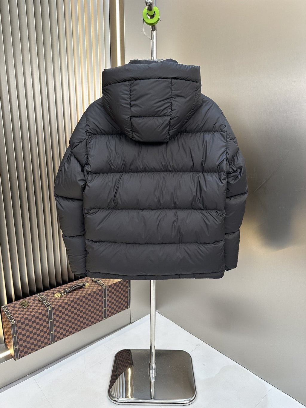 Fendi Hooded Quilted Puffer Jacket — back