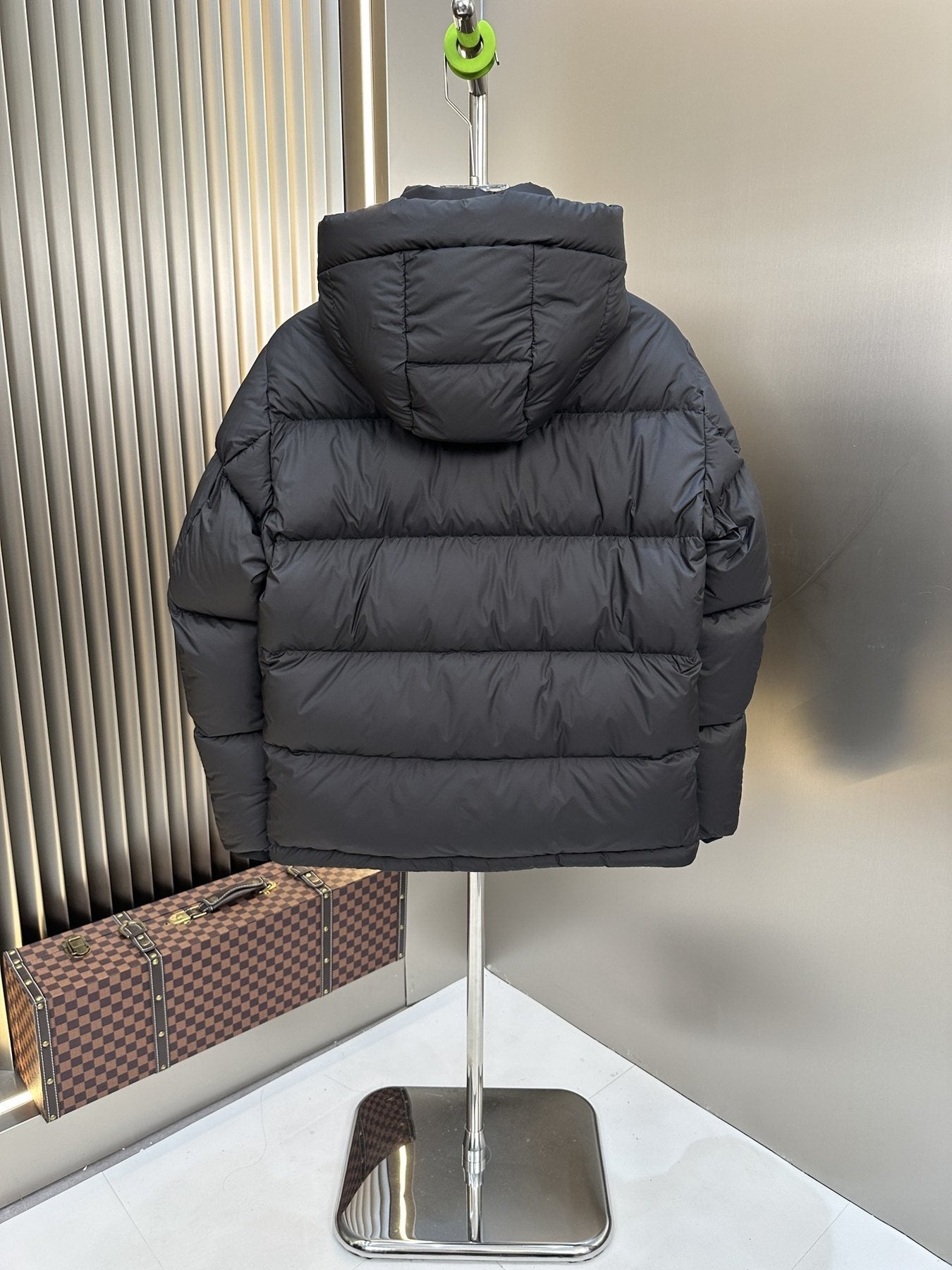 Fendi Hooded Quilted Puffer Jacket — back