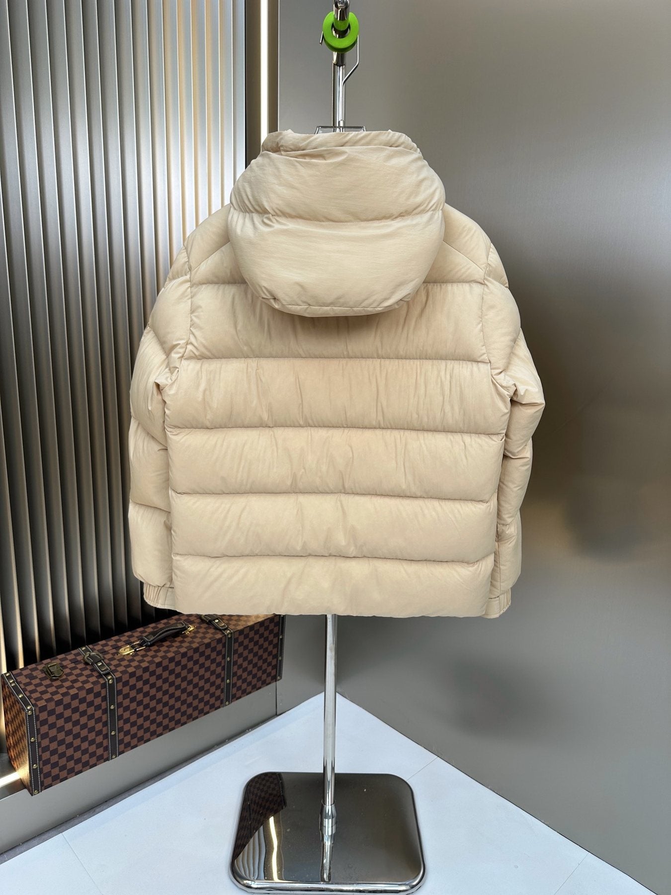 Moncler Hooded Quilted Puffer Jacket — back