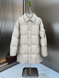 Men Moncler coat Hooded Long Puffer Jacket — hero