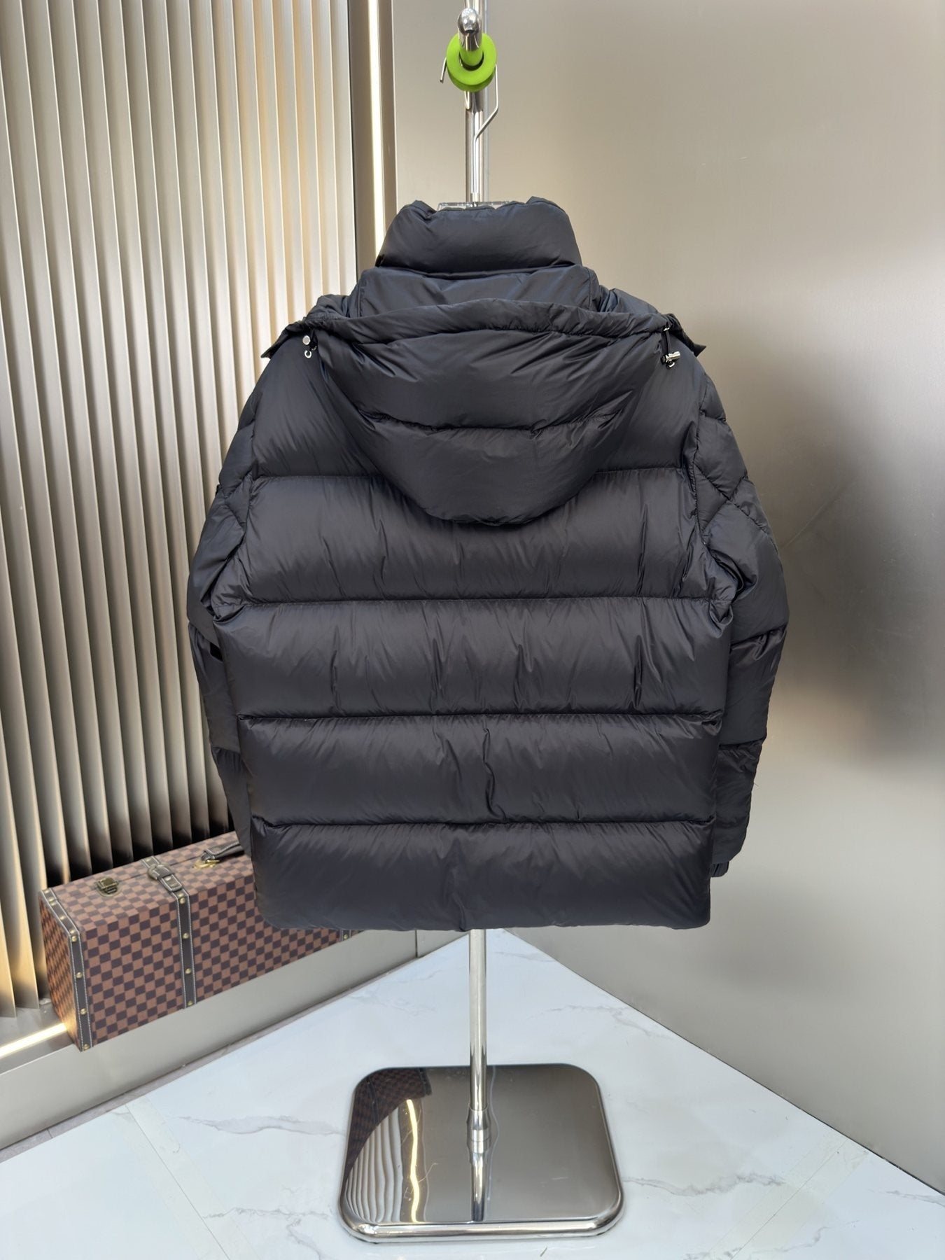 Men Moncler coat Hooded Quilted Puffer Jacket — back
