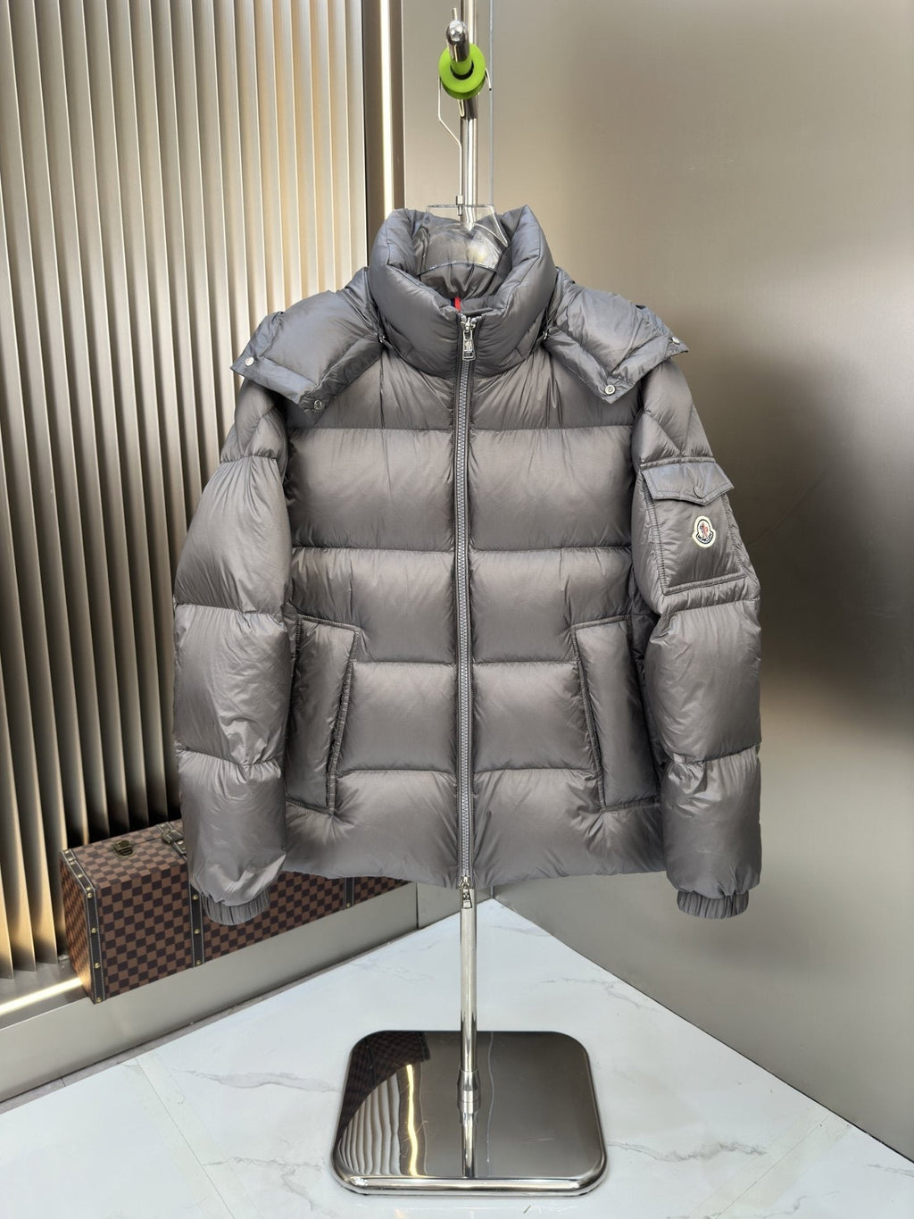 Men Moncler coat Hooded Quilted Puffer Jacket — hero