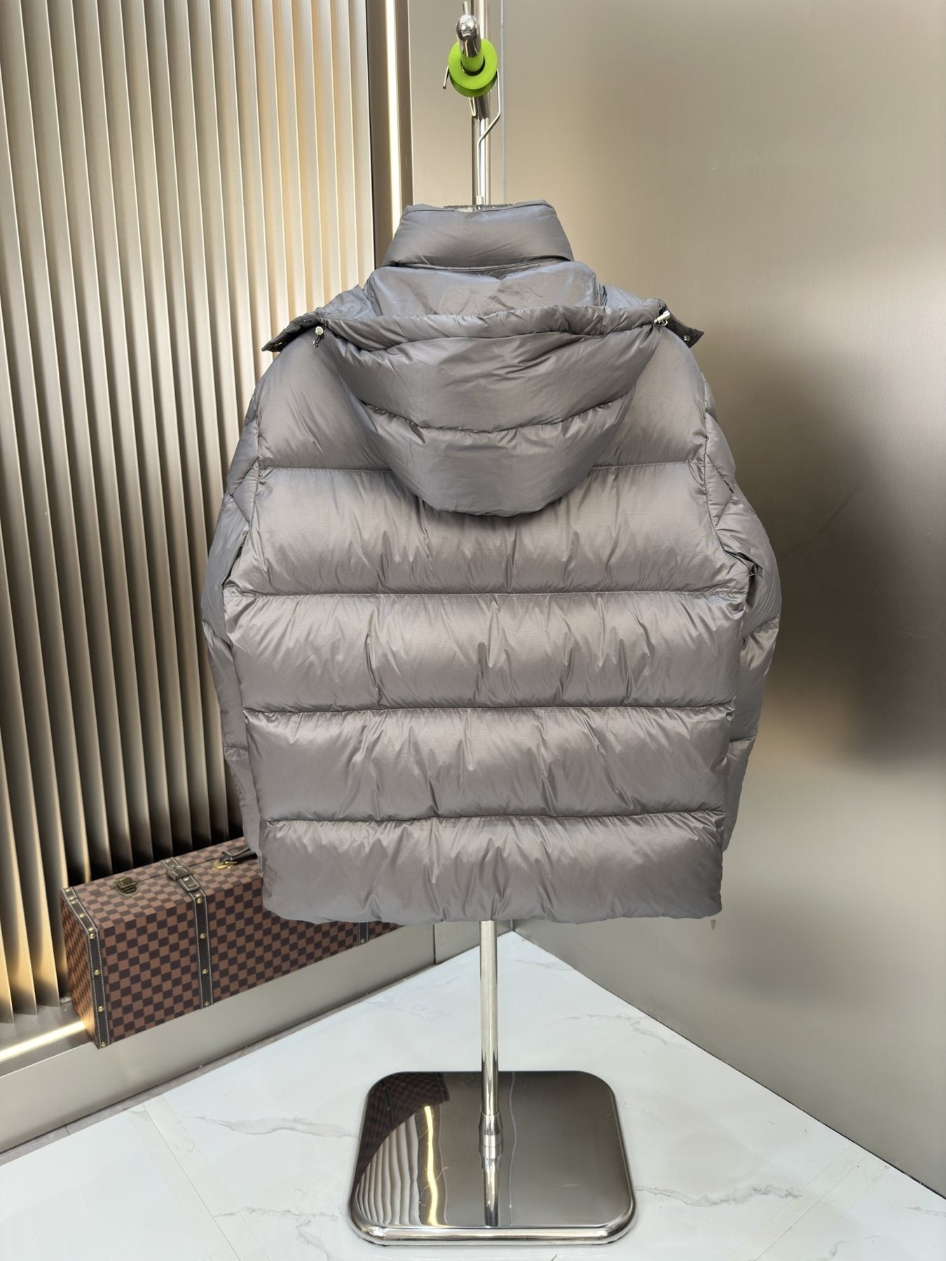 Men Moncler coat Hooded Quilted Puffer Jacket — back