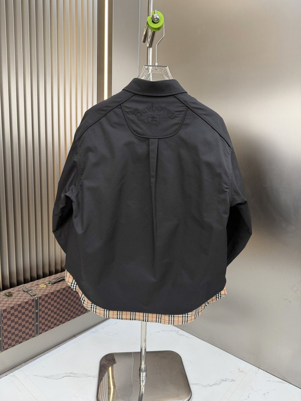 2026 Original Jacket Plaid-Lined Button-Front Jacket — back