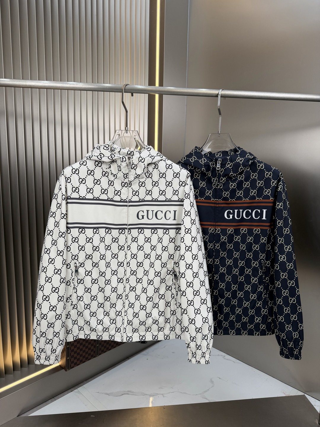 2026 Original Jacket Hooded Contrast Stripe Jacket — comparison