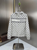 2026 Original Jacket Hooded Contrast Stripe Jacket — front