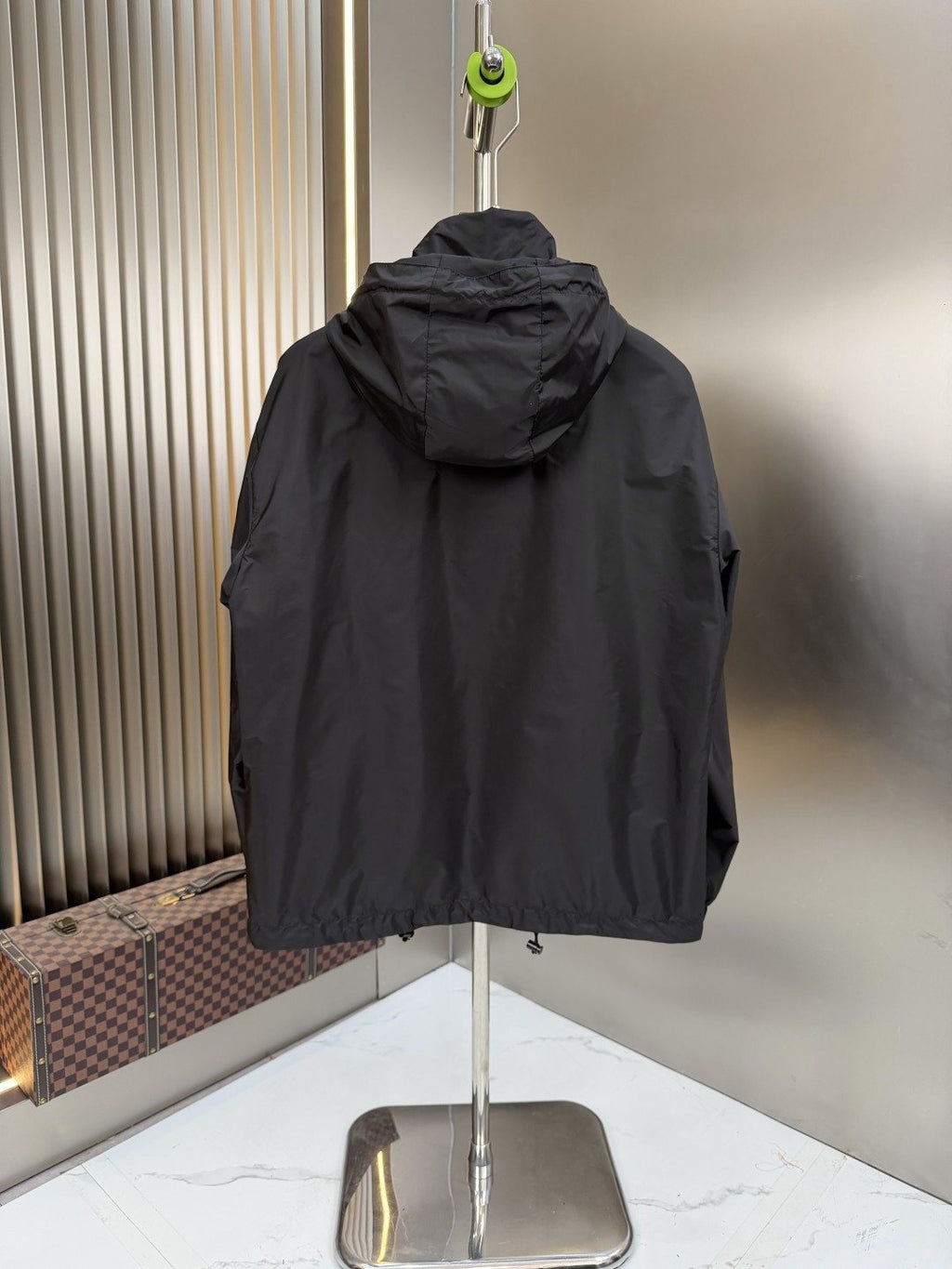 2026 Original Jacket Triangular Logo Hooded Windbreaker — back