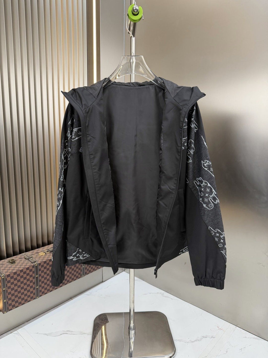 2026 Original Jacket Hooded Graphic Panel Jacket — detail