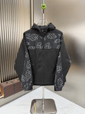 LV Hooded Cloud-Panel Zip Jacket — hero