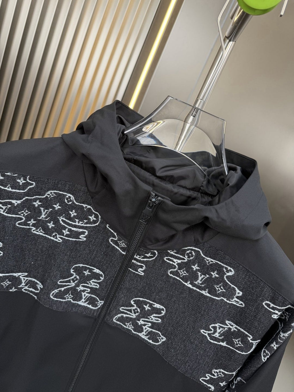 2026 Original Jacket Hooded Graphic Panel Jacket — detail