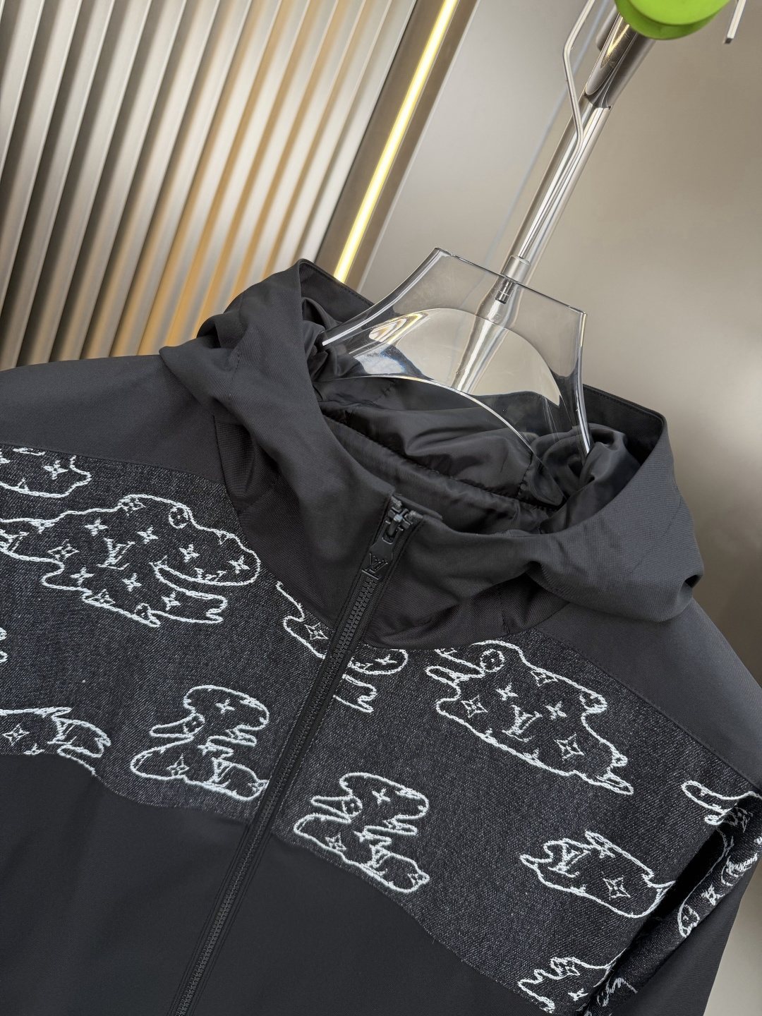 2026 Original Jacket Hooded Graphic Panel Jacket — detail