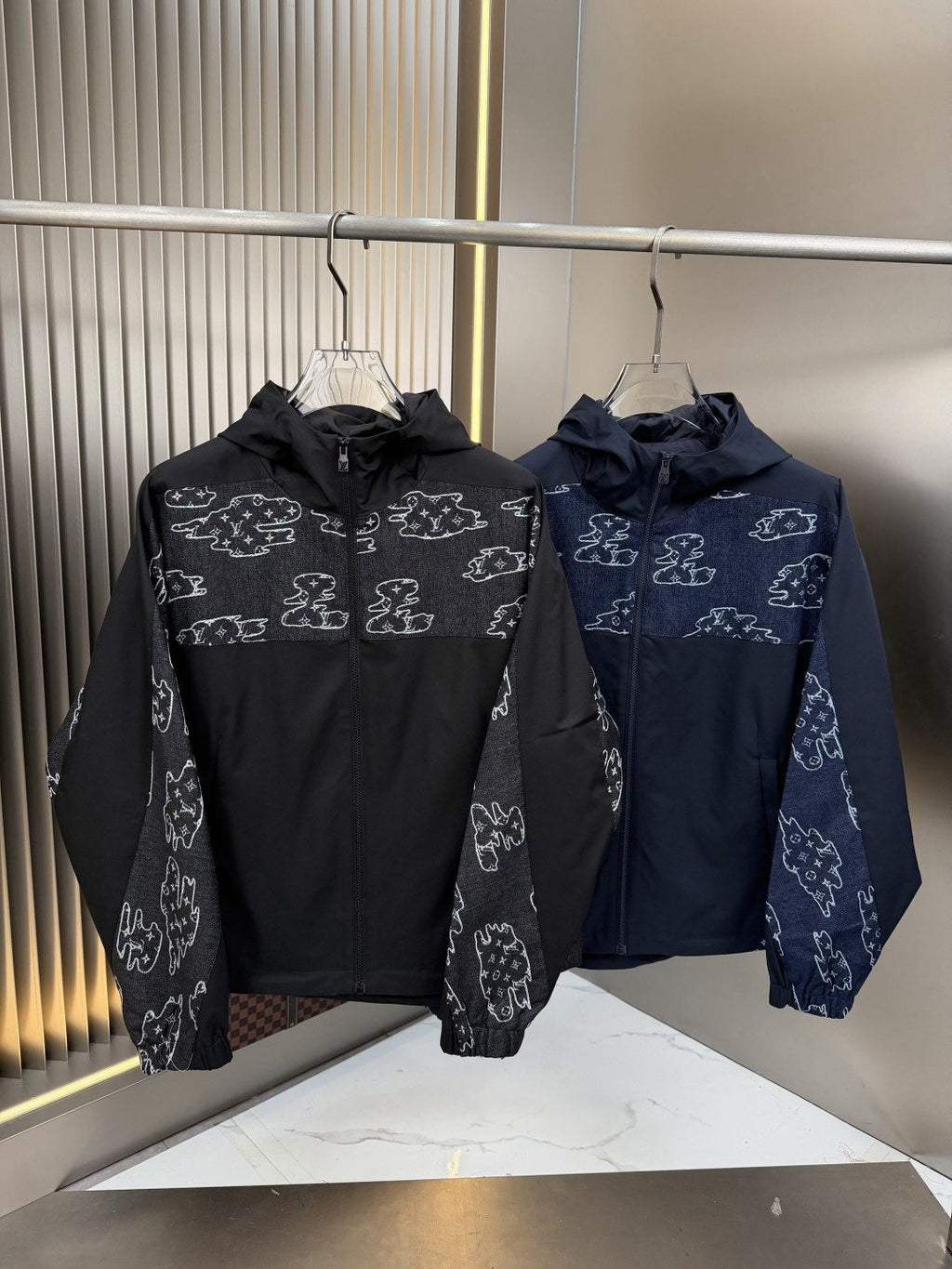 2026 Original Jacket Hooded Graphic Panel Jacket — comparison