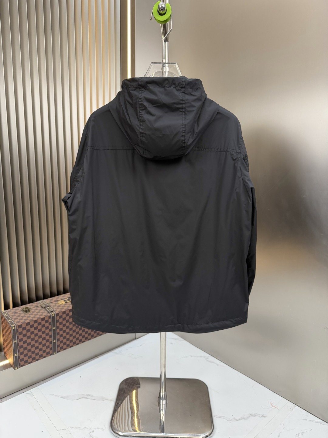 2026 Original Jacket Black Hooded Zip Jacket — back